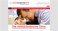 Desktop Screenshot of animalendocrine.com