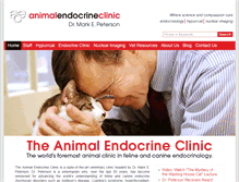 Tablet Screenshot of animalendocrine.com
